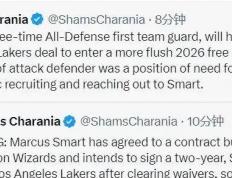 無(wú)敌！湖人重(zhòng)磅签约NBA最佳防(fáng)守球员